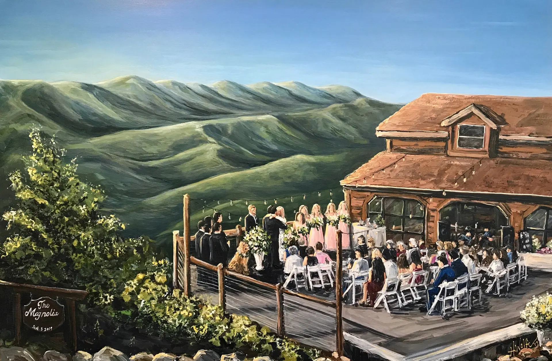 Painting + Live Performance at The Magnolia Venue