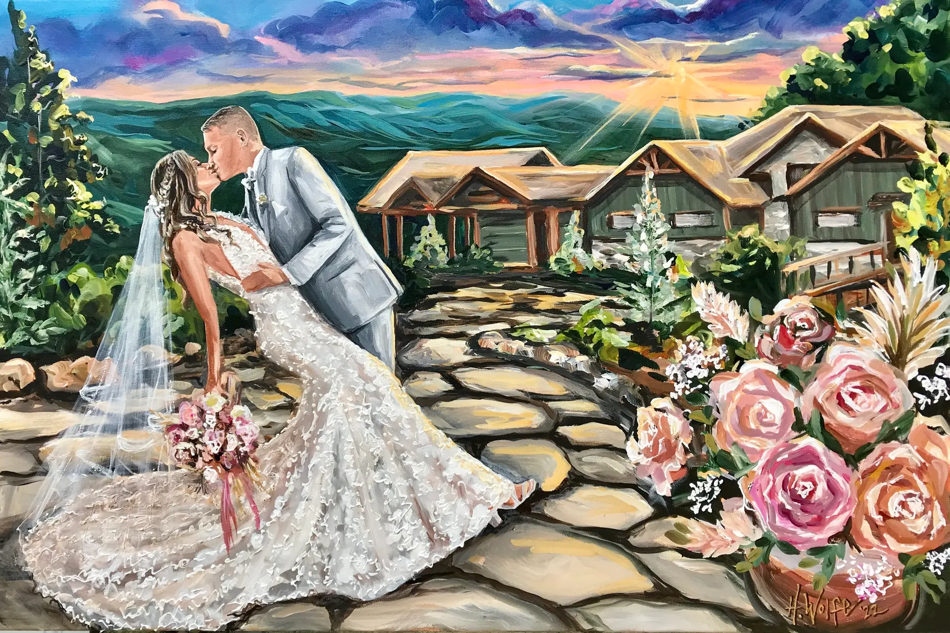 Painting + Live Performance at The Trillium Venue