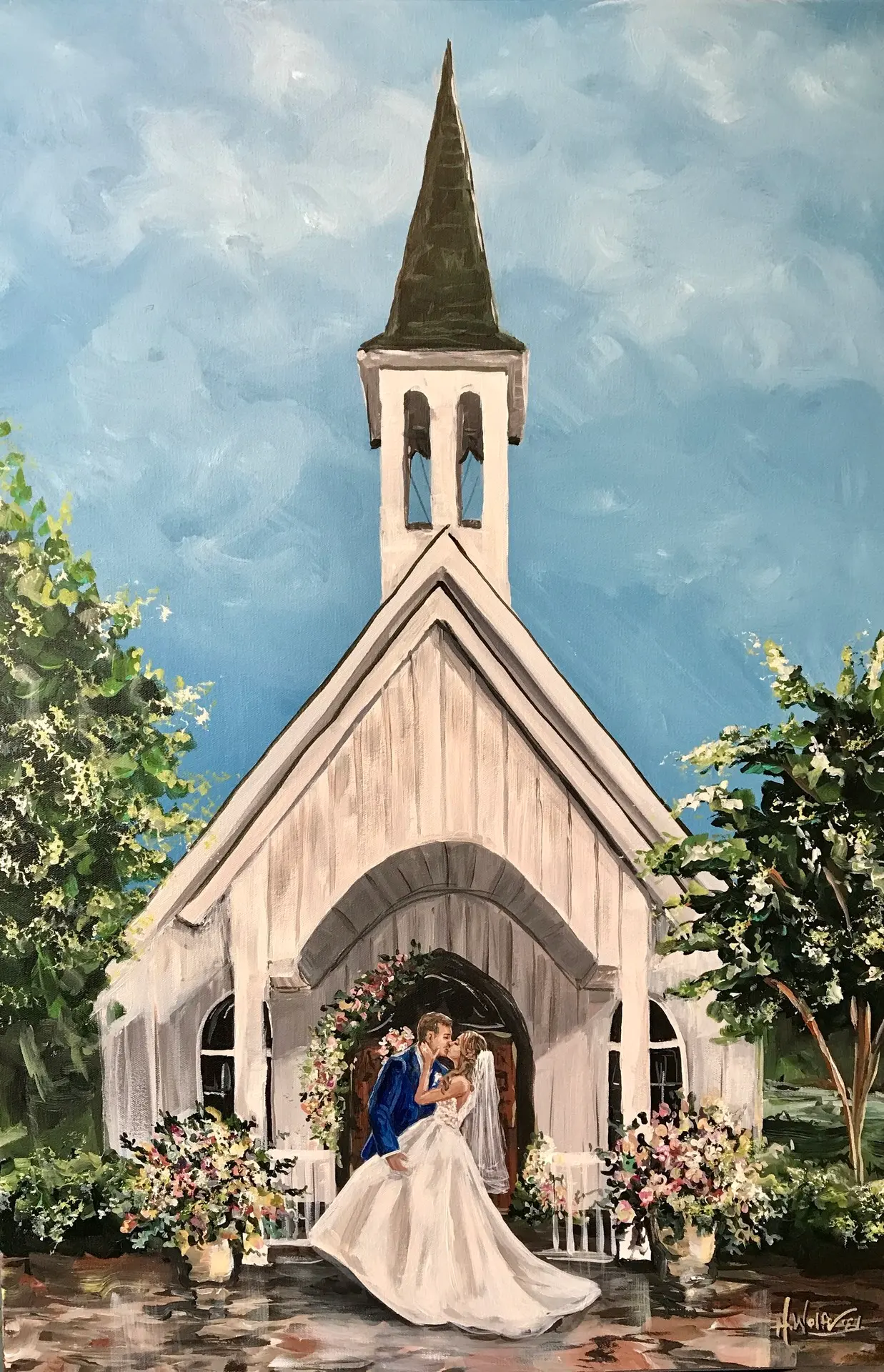 Painting + Live Performance at Whitestone Inn