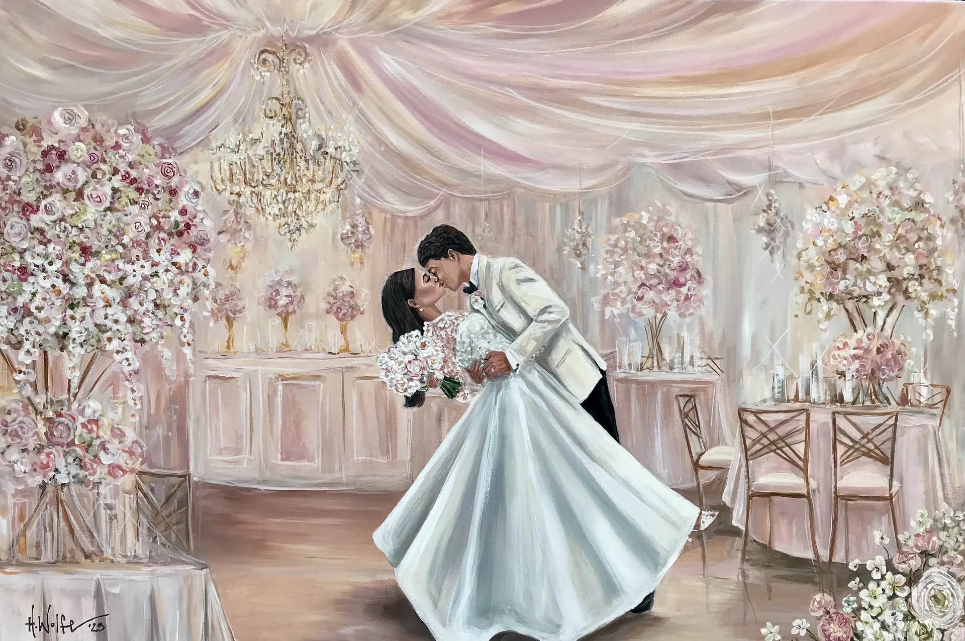 Painting + Live Performance at Watercolor Resort